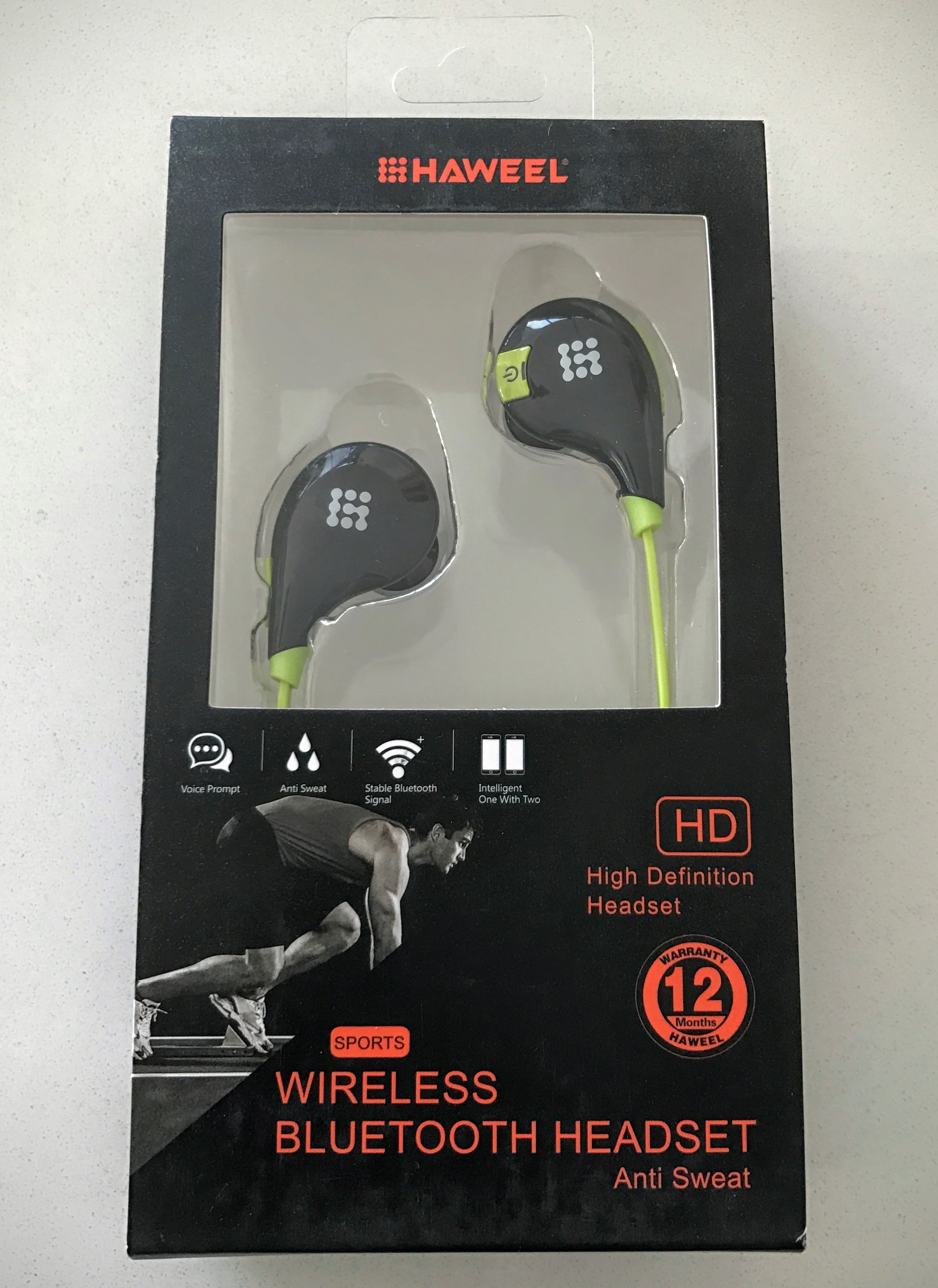 Haweel Sport HD Bluetooth Headset med Mikrofon - Livets små ting