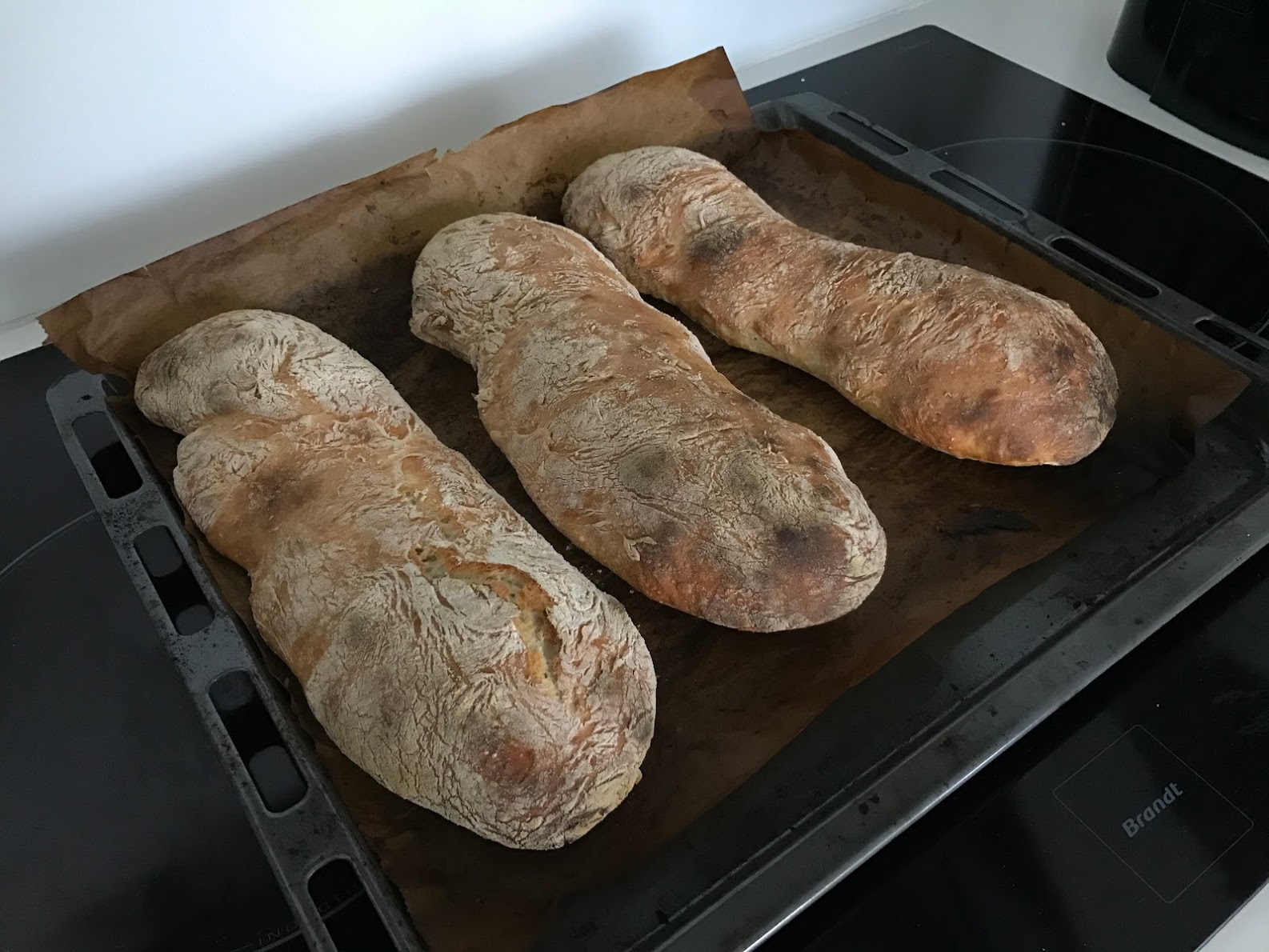 Worlds greatest italian ciabatta bread with large holes (recipe ... Antik spisebord
