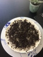 oreo cheesecake med oreos super lækker opskrift god