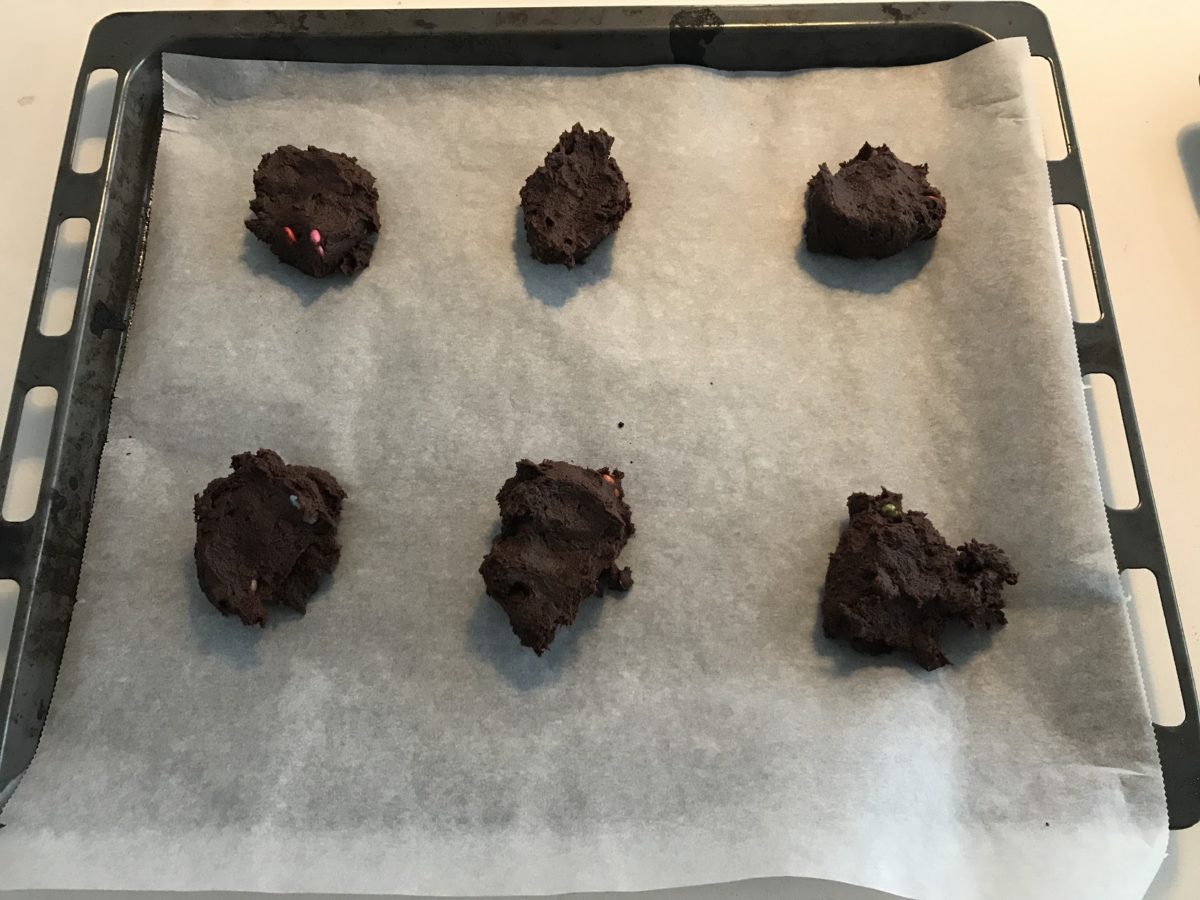 chokolade cookies chocolate chip cookies småkager god opskrift