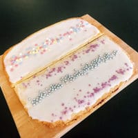 Hjemmelavet hindbærsnitte