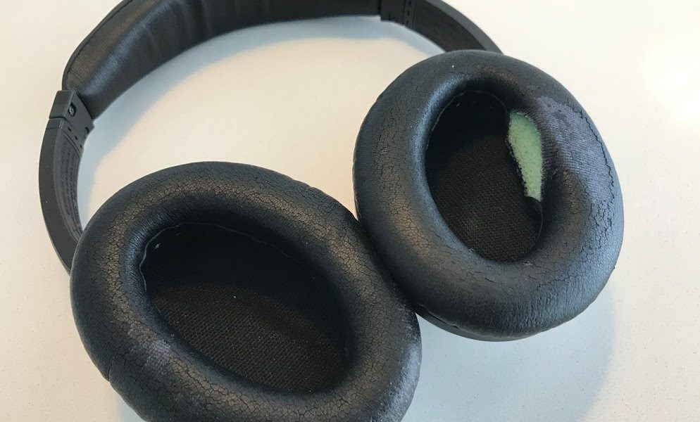 replace earpads Bose quiet comfort earpads cushions worn out replace change switch