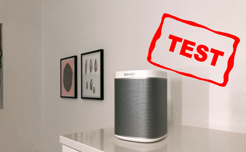 anmeldelse test af sonos play 1 erfaring vandtæt højtaler trådløs er sonos godt