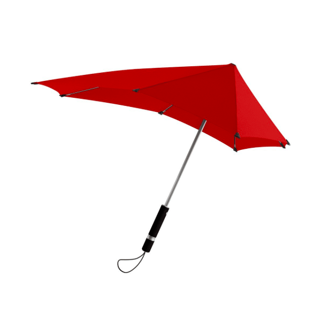 storm paraply, test af, bedste stormparaply anmeldelse Senz original blæsevejr