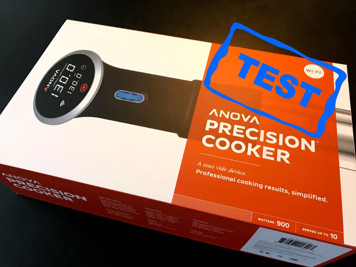 anova precision cooker wifi bluetooth sous vide test anmeldelse af den bedste maskine stick