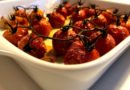 Langtidsbagte cherrytomater tomater langtidsvarmede langtidsstegte ovntørrede ovnstegte blommetomater ovnbagte