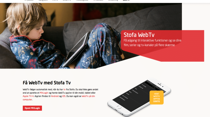 Stofa webtv med AFIK sådan får du hvordan får man brugernavn og password til login oprette bruger til antenneforeningen i kolding