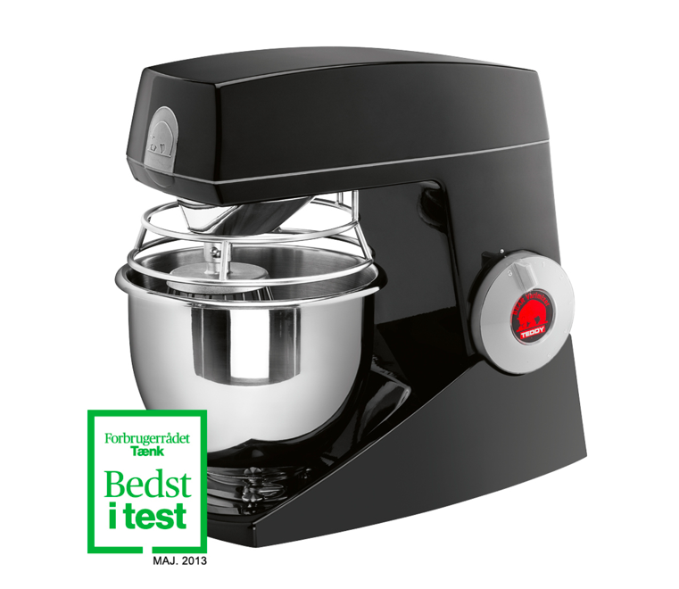 Test af Teddy Bjørn Varimixer anmeldelse review video ekstra udstyr erfaring pengene værd bedst i test tænk bedste køkkenmaskine røremaskine
