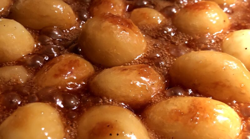 Brunkartofler brune kartofler brunede kartofler opskrift hvordan laver man sukker
