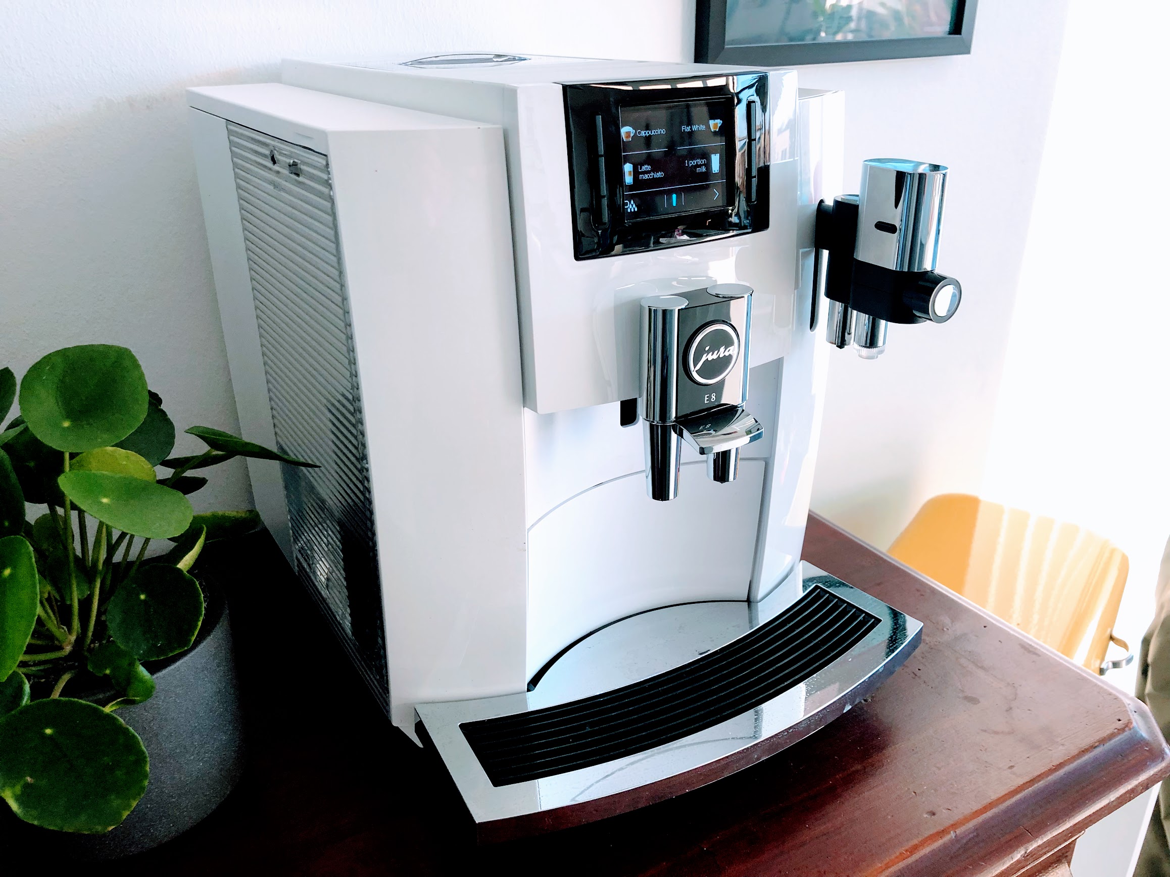 test af jura e8 automatisk espressomaskine anmeldelse Jura E80 fuldautomatisk kaffemaskine god crema er den god erfaring