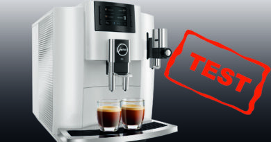 Jura E8 test af review anmeldelse af JURA E80 automatisk kaffemaskine god fuldautomatisk