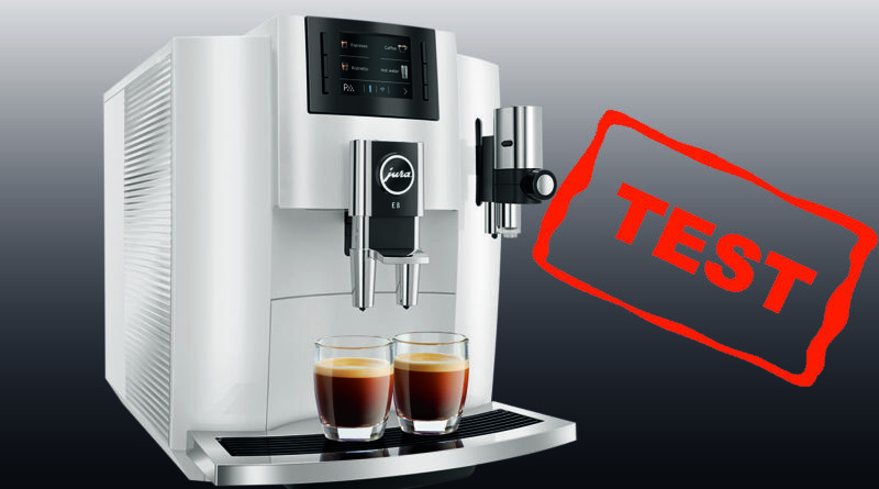 Jura E8 test af review anmeldelse af JURA E80 automatisk kaffemaskine god fuldautomatisk