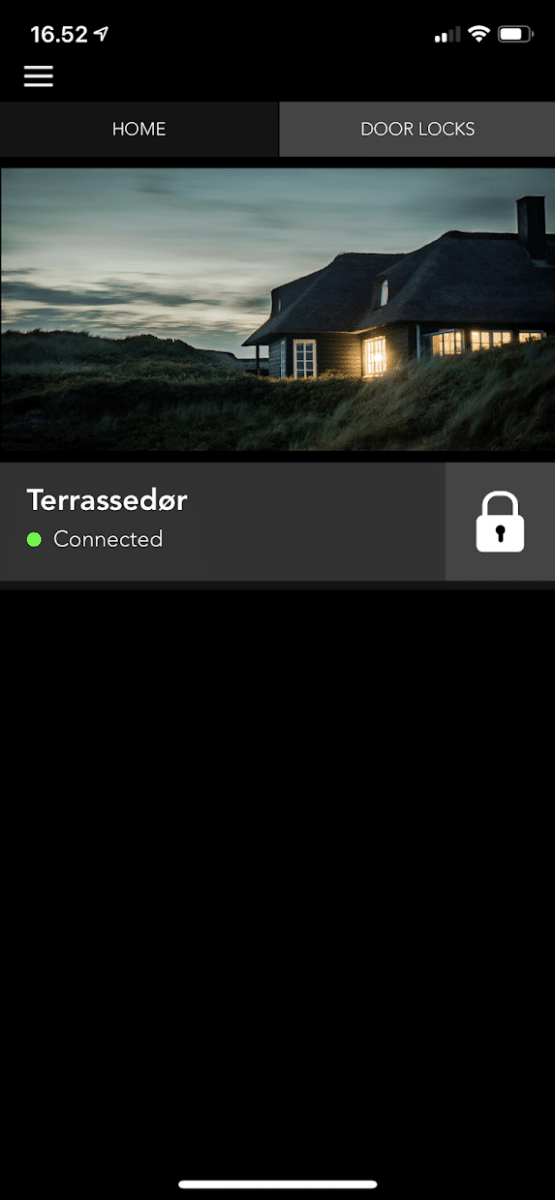Automatisk terrassedørslås fra Secuyou test af smart lock erfaring med hvordan virker det