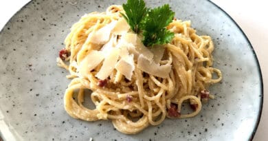 opskrift på pasta spaghetti carbonara spagetti cabonara opskrift på hjemmelavet