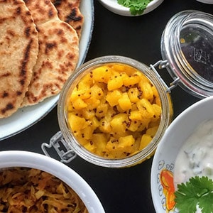 Ananas pickles / ananas chutney