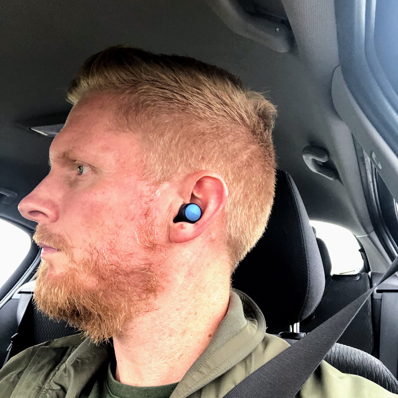 test af Sackit ROCKit headphones høretelefoner test anmeldelse af erfaring batteritid lydkvalitet earbuds sportsheadset til løb crossfit