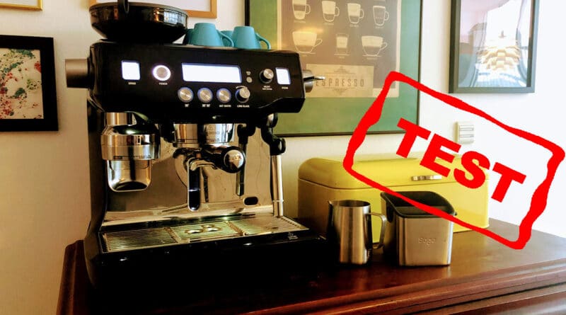 test sage oracle anmeldelse af sage the oracle touch bedste espresso espressomaskine fuldautomatisk semiautomatisk god kaffe maskine