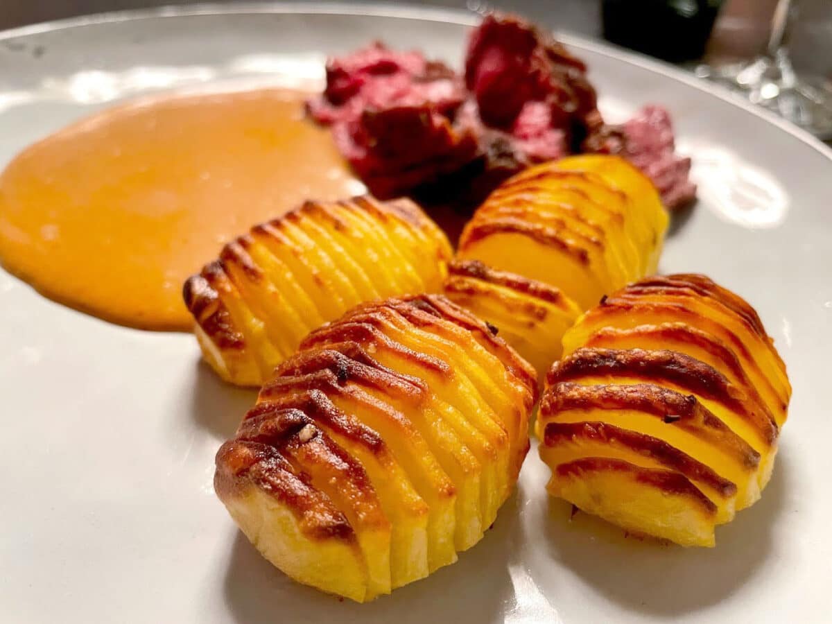 hasselback kartofler opskrift god lav hjemmelavede hasselbagte hasselbagte kartoffel