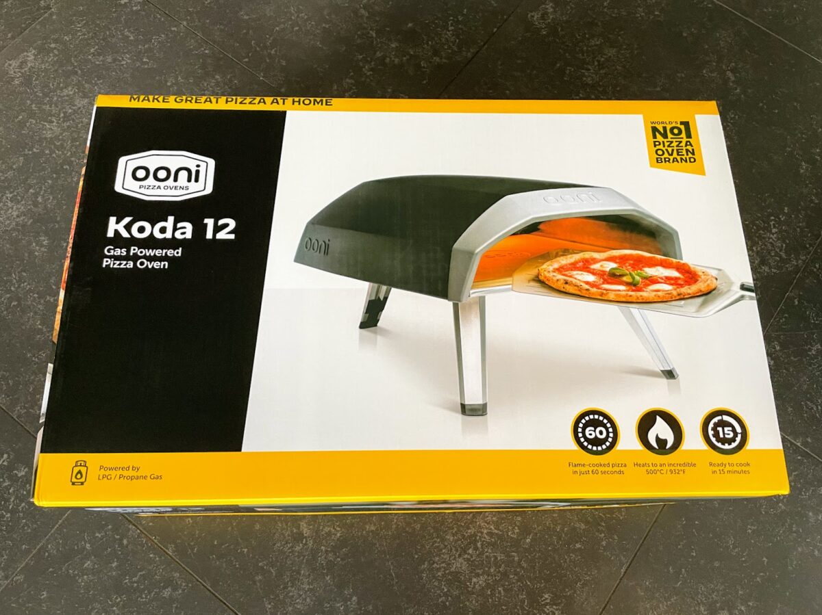 test af Ooni Koda 12 pizza ovn med på gas erfaring med bedste pizza hurtig virker den