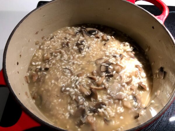 opskrift risotto med kylling og svampe rissotto risoto med ris champignon