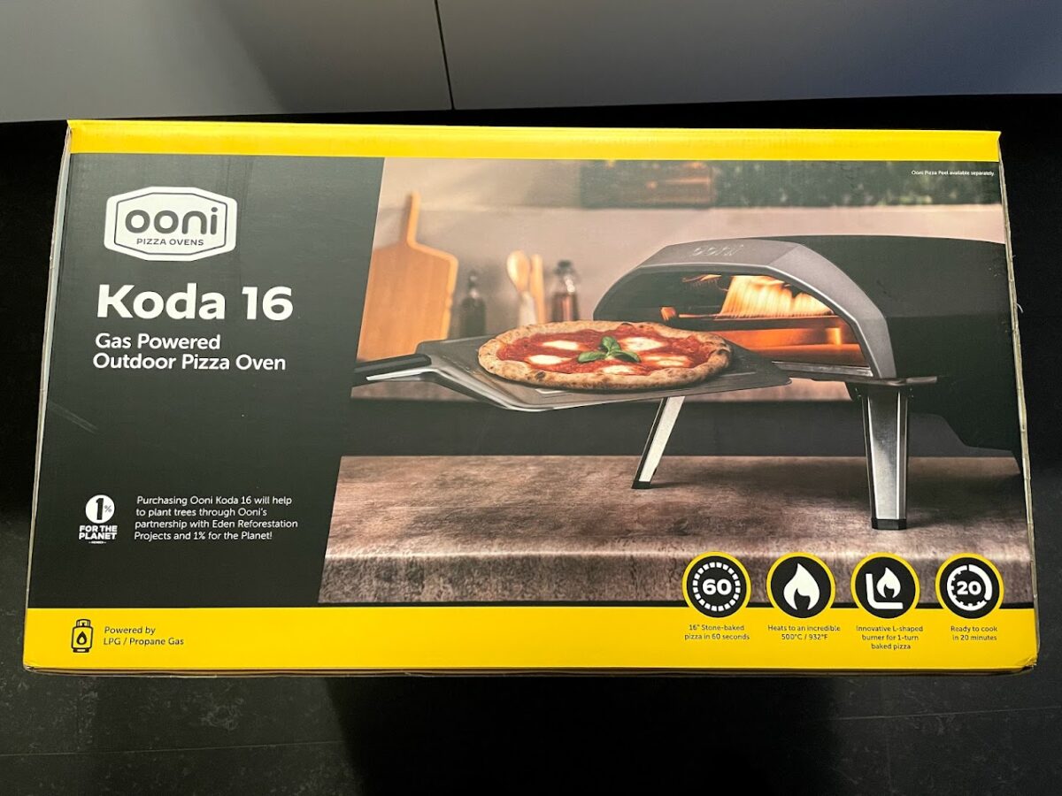 Ooni Koda 16 XL test af anmeldelse erfaring med pizzaovn på gas bedste ovn hjemmelavet pizza-ovn