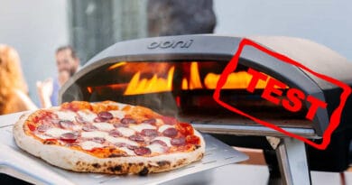 test af Ooni Koda 16 XL anmeldelse af erfaring med pizzaovn på gas til haven terrassen