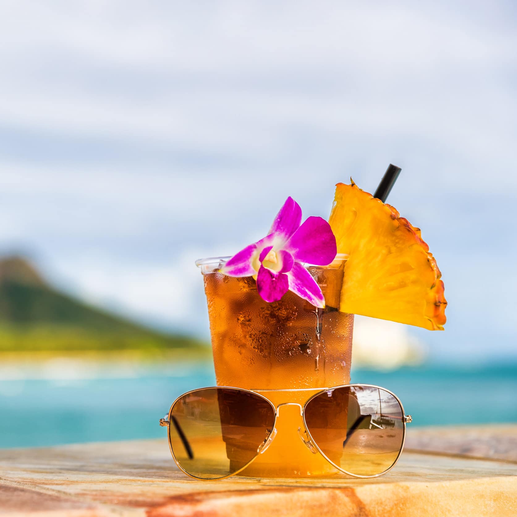 Mai tai cocktail