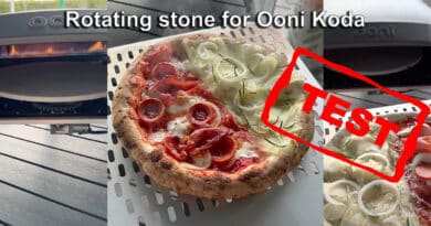 rotating stone for 12 16 hack roterende sten til ooni koda pizzaovn pizzasten