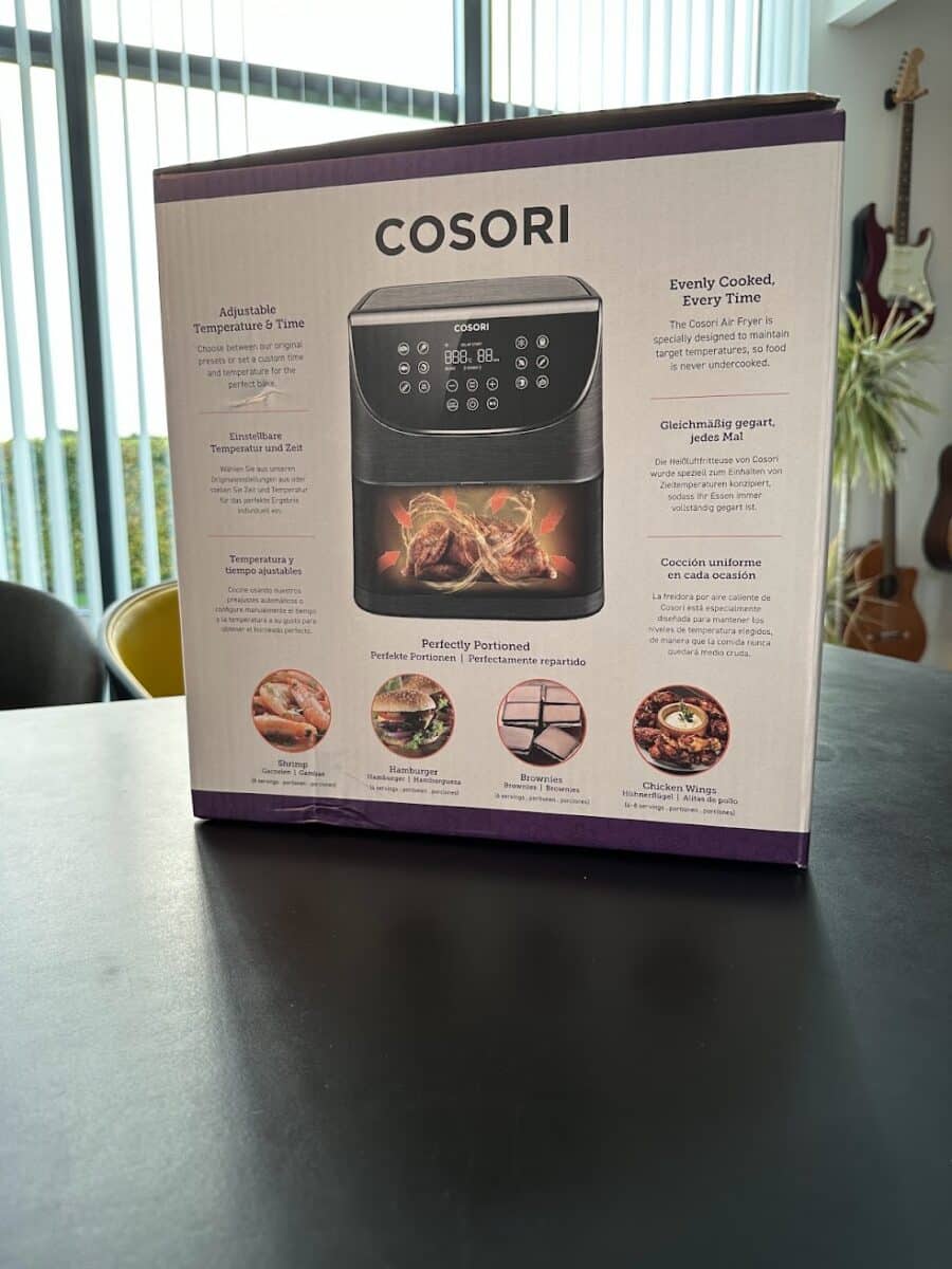 cosori premium smart airfryer appstyring test af erfaring med hvordan virker hvad er en