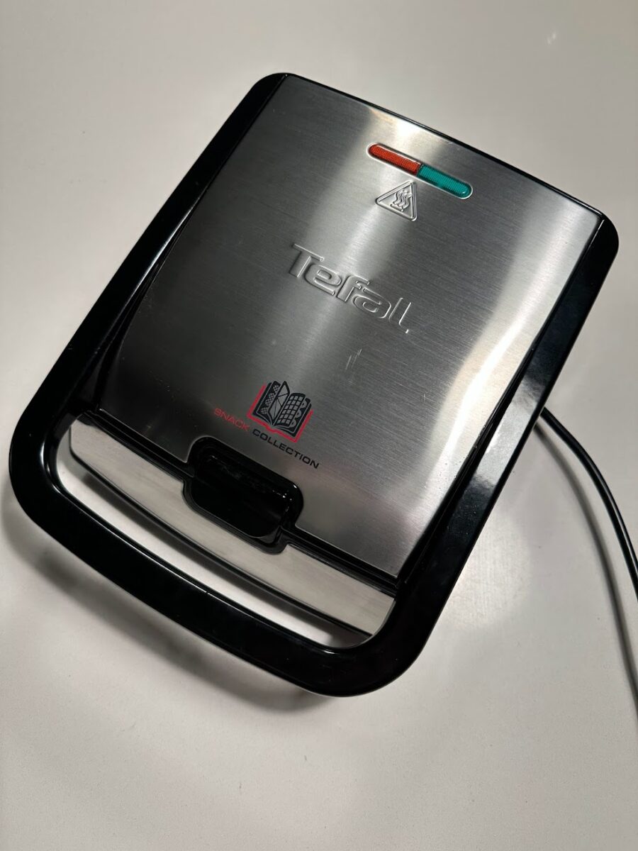 test anmeldelse tefal snack collection toastmaskine toaster udskiftelige plader skifte indsatser i toast