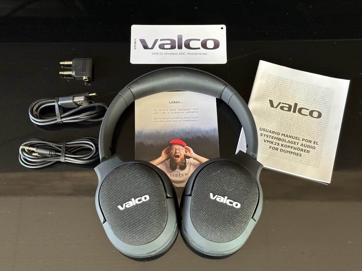 Valco vmk25 review test active noise cancelling cancellation do they work experience any good