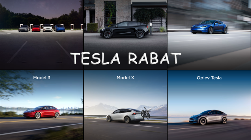 rabat på ny tesla referalkode referralkode discount Tesla model 3 y s x cybertruck solarpanel