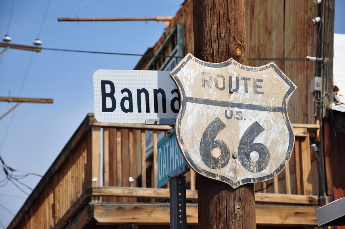 Route 66 på motorcykel