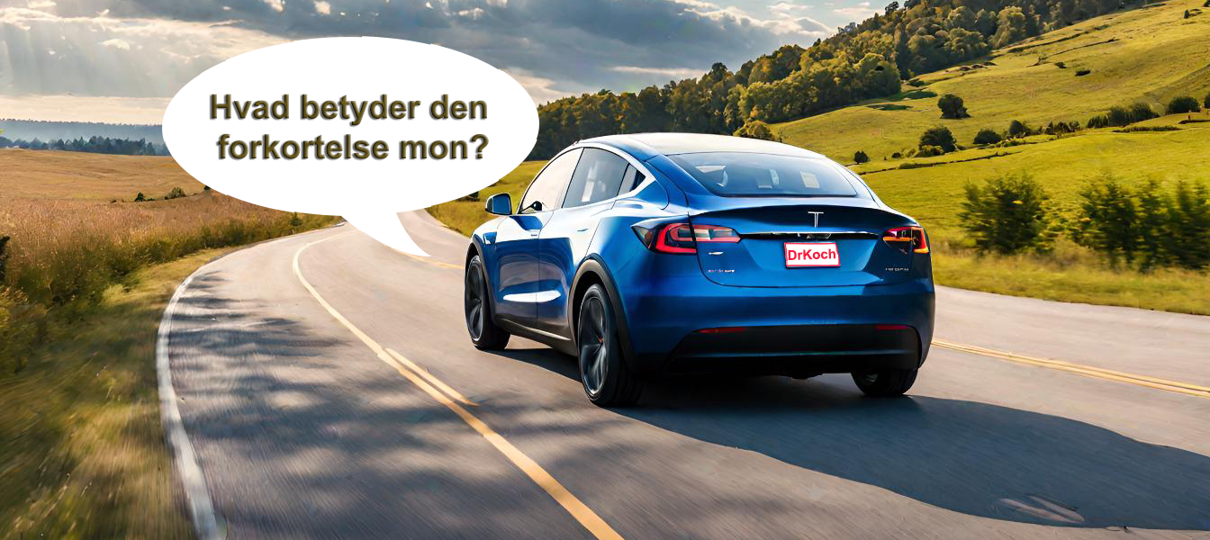 hvad betyder forkortelse af Tesla forkortelser TM3 TMY SuC SoC m.m.