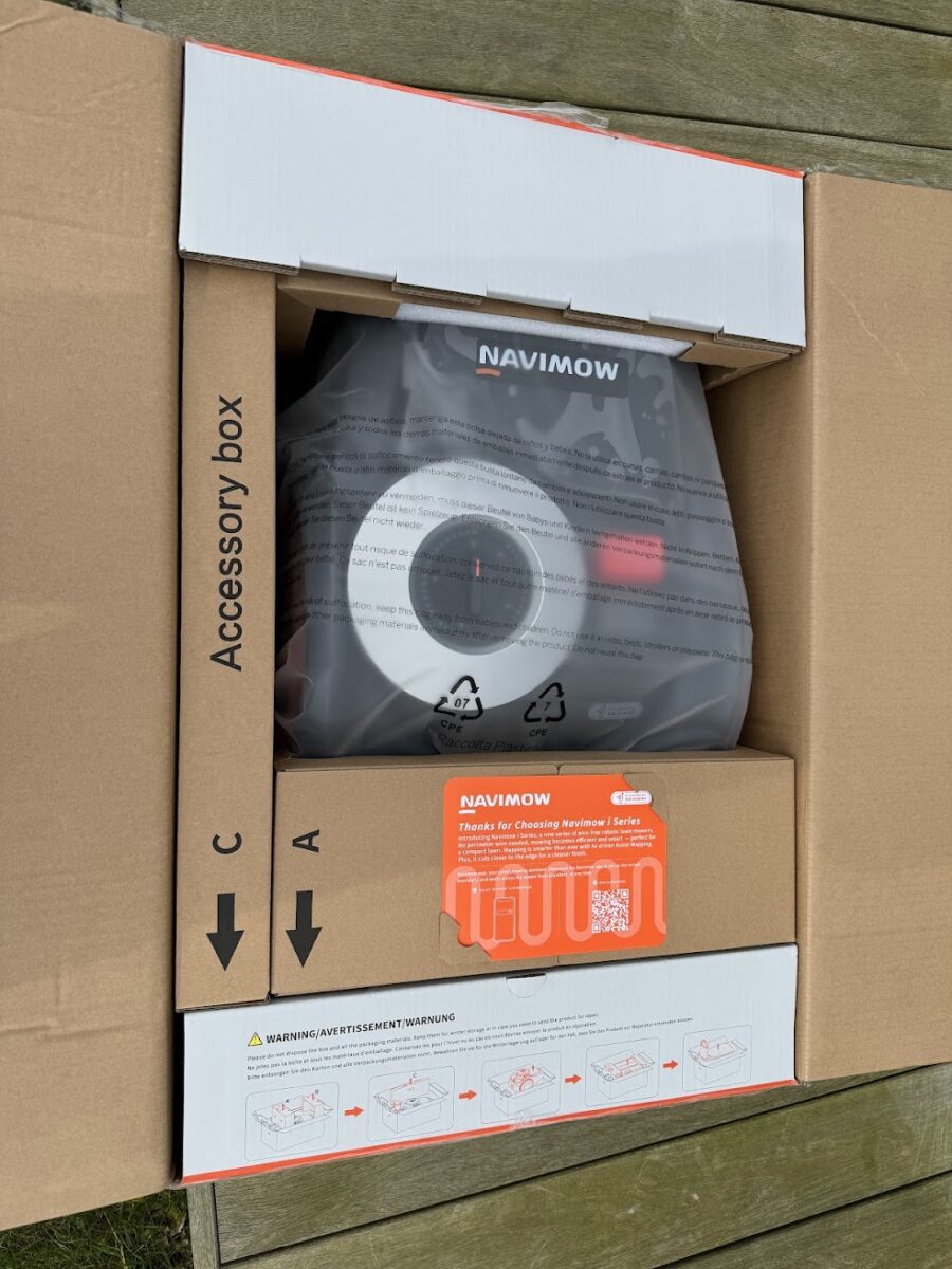 unboxing navimow 108e 105e