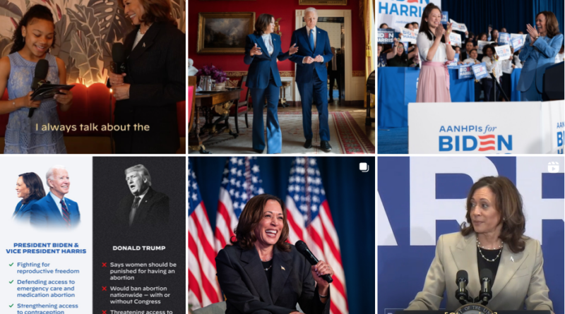 hvem er Kamala Harris photo from Kamalas instagram portræt politiske kariere