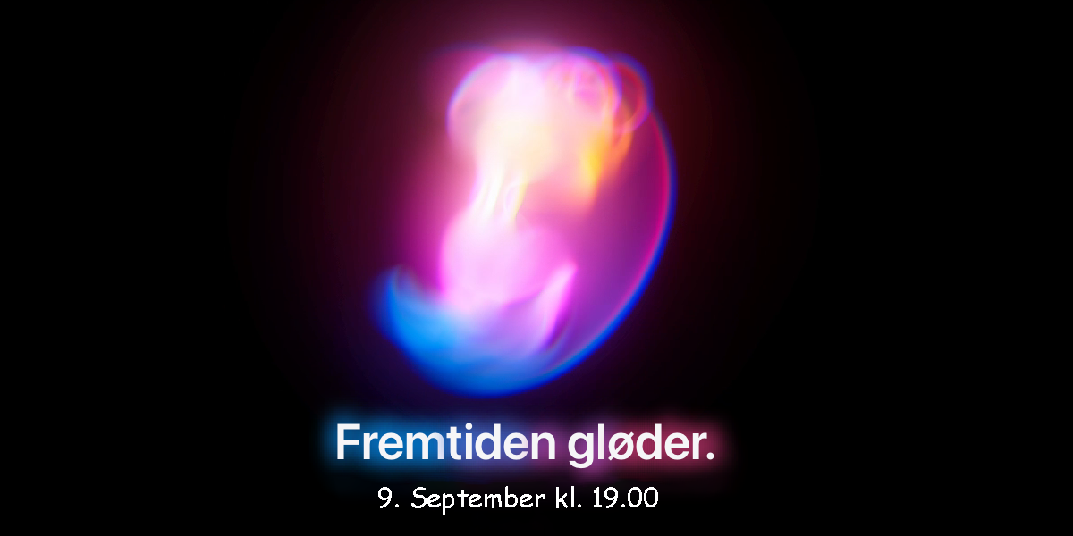 its glow time event apple iPhone 16 pro max rygter priser bestilles