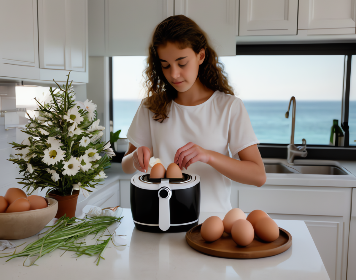 hvor lang tid skal æg have i airfryer blødkogt blødkogte æg hårdkogte egg koge kan man lave Air Fryer