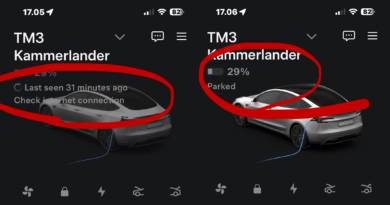 tesla fejl internet forbindelse ingen adgang til app problemer med model 3 y s x