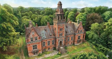 Hesbjerg Slot hvad hedder slottet fra valdes jul valtes fynsk herregård i julekalenderen julekalender tv2 2025