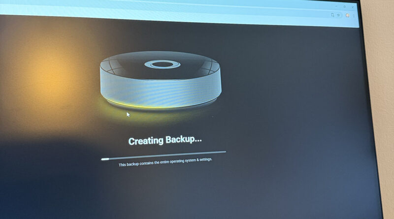 enter DFU homey pro 2023 backup successful upgrade more ram and hdd backup