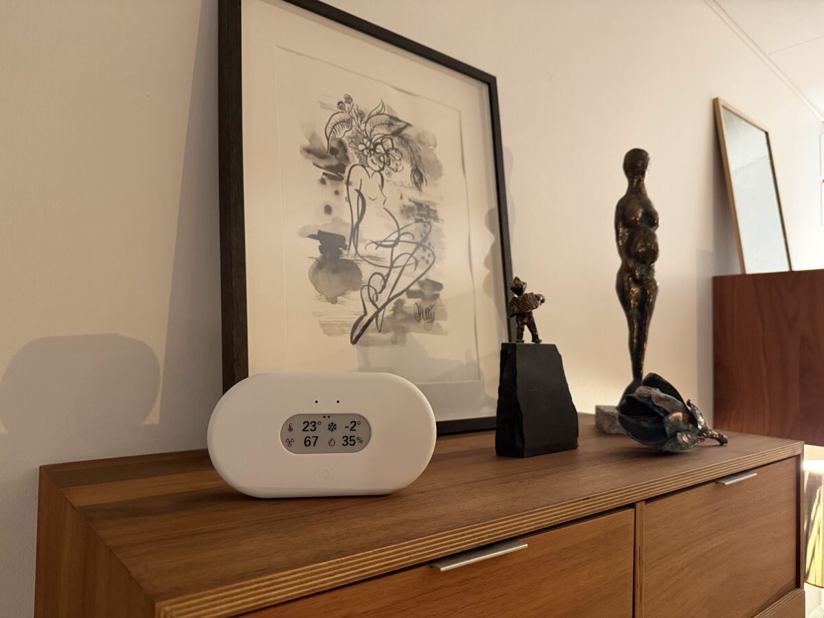 airthings view plus anmeldelse test radonm&aring;ling hjemmem&aring;ling radon co2 fugtighedsm&aring;ler pr&aelig;cision review