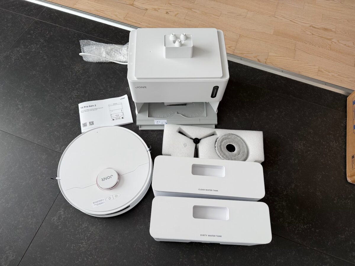 Unboxing af jonr t5 pro gen 2 in-the-box
