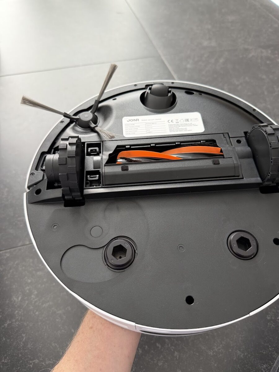 Unboxing af jonr t5 pro gen 2 robotst&oslash;vsuger med moppefunktion. Test og anmeldelse af en god. T&aelig;nk. God pris.