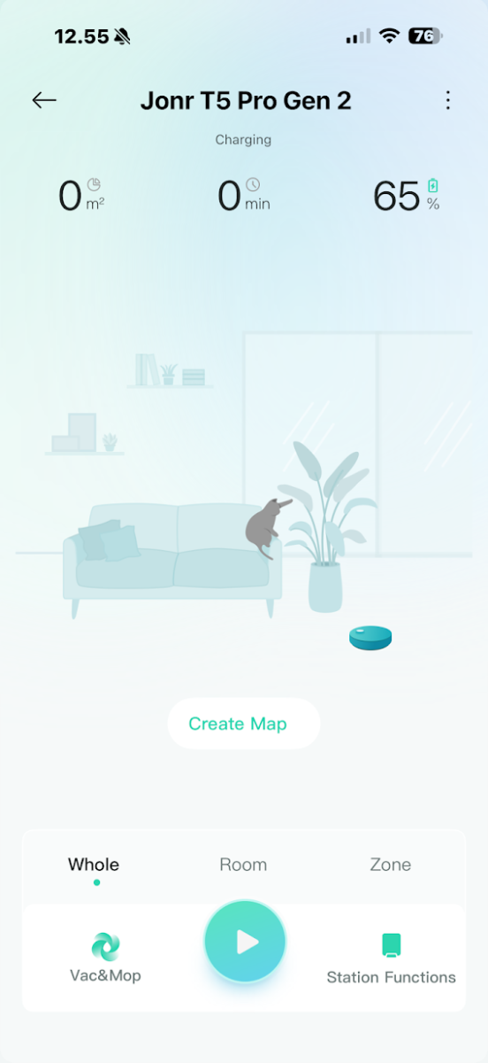 Unboxing af jonr t5 pro gen 2 robotst&oslash;vsuger med moppefunktion. Test og anmeldelse af en god. T&aelig;nk. God pris. Erfaring med gulvvaskerobot