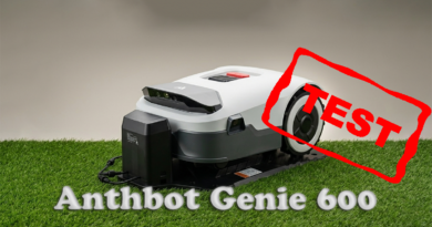 test af anthbot genie 600 anmeldelse erfaring med robotplæneklipper uden kanttråd hvilken er bedst