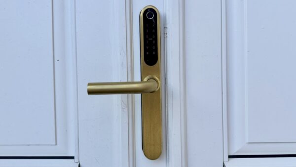 test af kodelås med fingeraftryk erfaring med Zafe T-lock messing smal profil Jasa guard l2 TT-lock