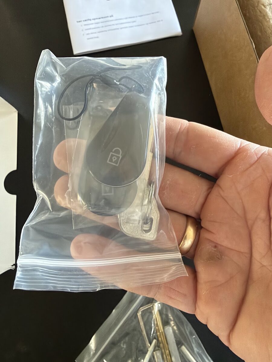 Anmeldelse og test af kodel&aring;s med fingeraftryk erfaring med Zafe T-lock messing smal profil Jasa guard L2 TT-lock montering g&oslash;r det selv DIY