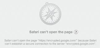 How to fix: Safari can’t open the page because Safari can’t establish a